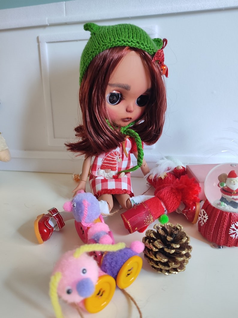 Octavia – Custom Blythe Doll One-Of-A-Kind OOAK Custom OOAK Blythe doll
