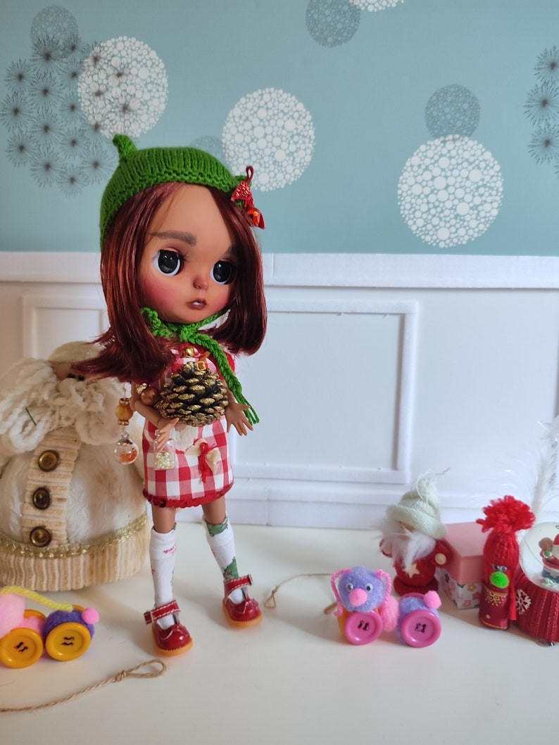 Octavia – Custom Blythe Doll One-Of-A-Kind OOAK Custom OOAK Blythe doll