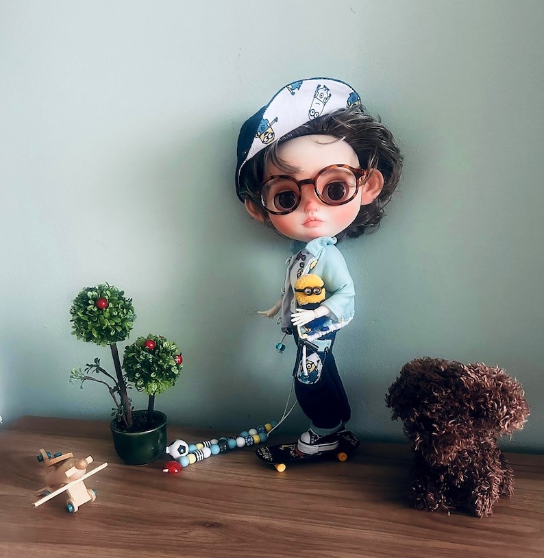 Harry – Custom Blythe Doll One-Of-A-Kind OOAK Custom OOAK Blythe doll