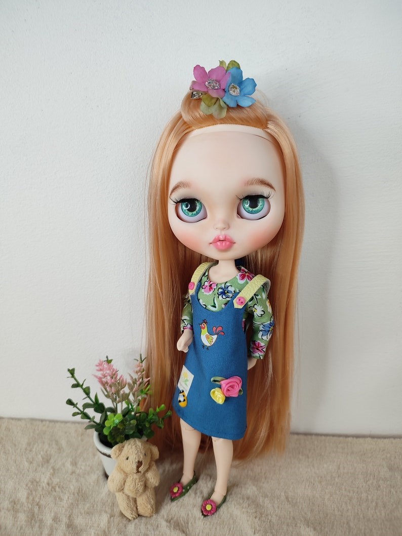 Elaina – Custom Blythe Doll One-Of-A-Kind OOAK Custom OOAK Blythe doll