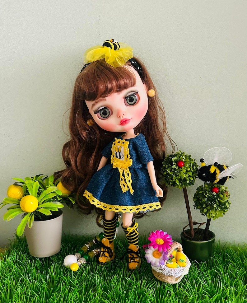 Dakota – Custom Blythe Doll One-Of-A-Kind OOAK Custom OOAK Blythe doll
