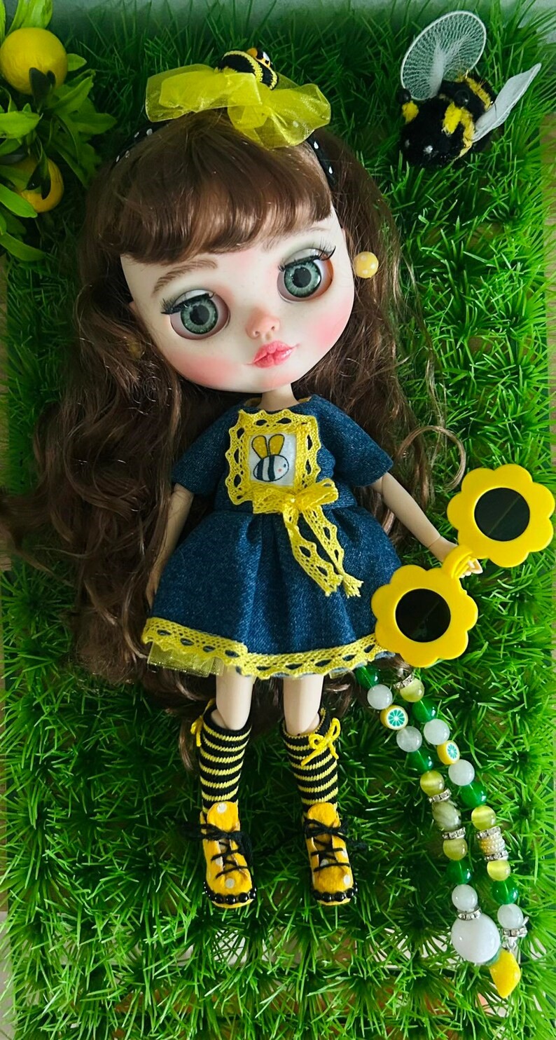 Dakota – Custom Blythe Doll One-Of-A-Kind OOAK Custom OOAK Blythe doll