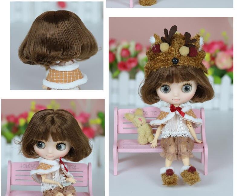 Olivia – Custom Middie Blythe Doll with Brown Hair 2