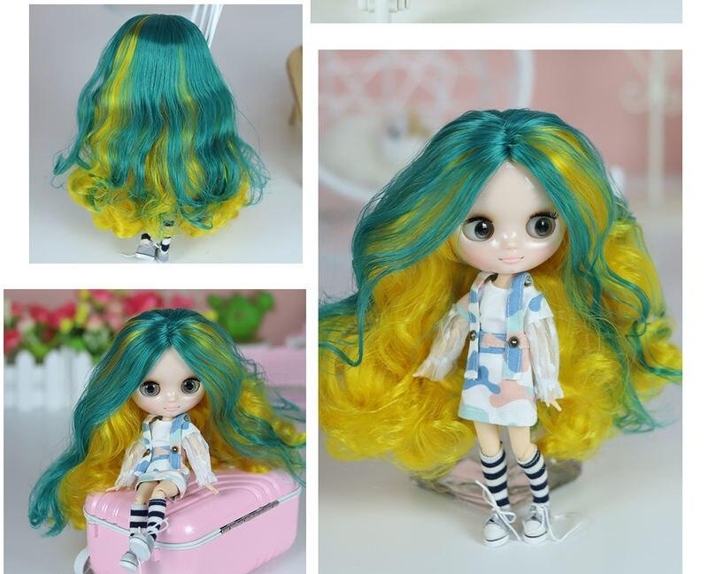 Charlotte – Premium Custom Middie Blythe Doll with Multi-Color Hair, White Skin & Shiny Cute Face 6