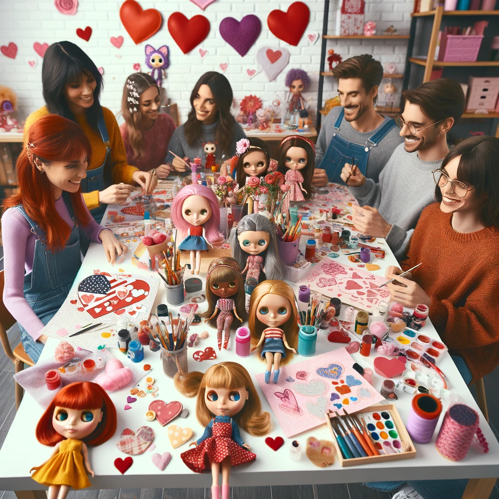 Радостта от любовта към себе си: Празнуване на Свети Валентин с Blythe Кукли 7