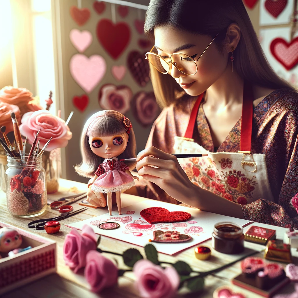 Радостта от любовта към себе си: Празнуване на Свети Валентин с Blythe Кукли 10