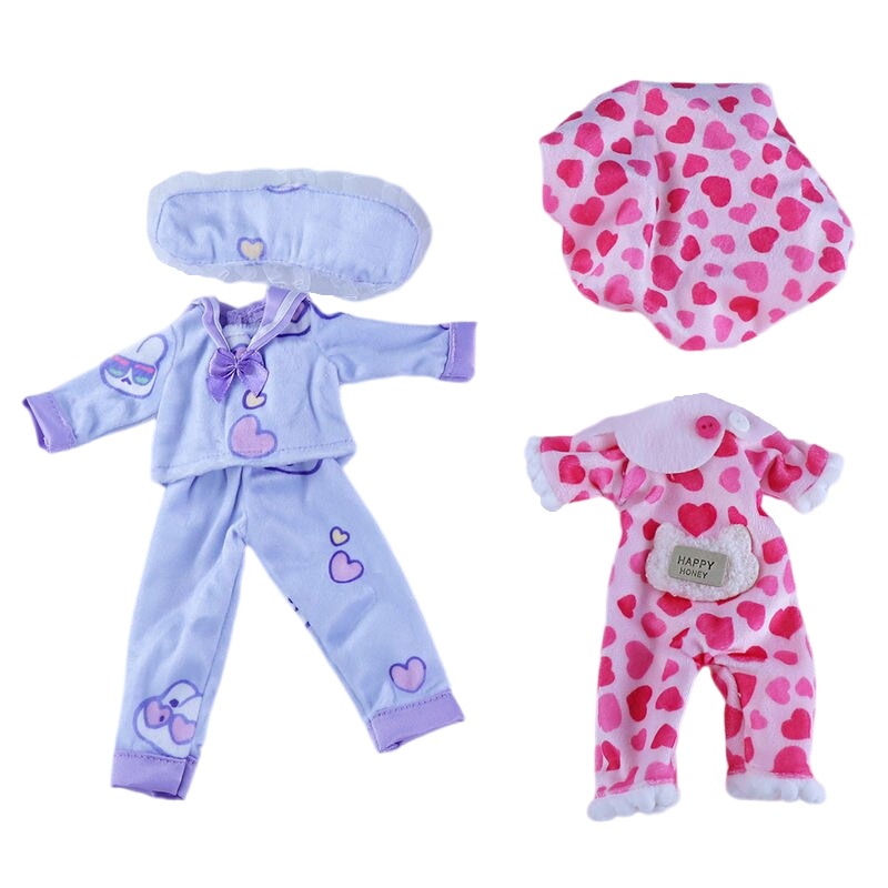 Neo Blythe Doll Spotted Romper Onesie & Nightwear Combo Blythe doll clothes