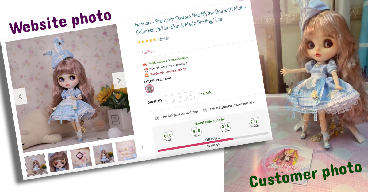this is blythe reviews customer photo
