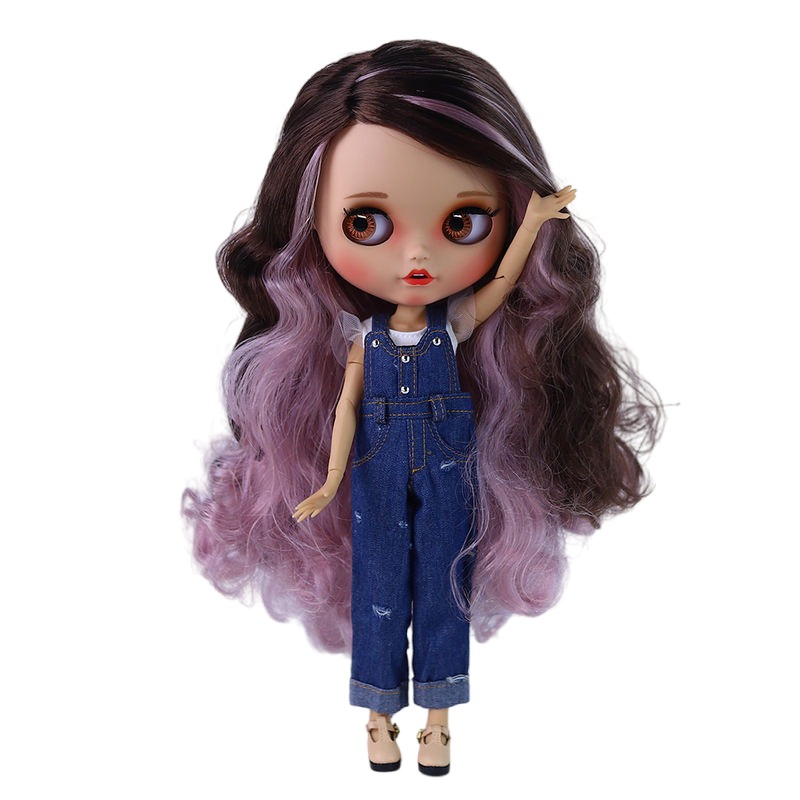 Anima – Premium Custom Neo Blythe Doll with Multi-Color Hair, Tan Skin & Matte Smiling Face Matte face Multi-color hair Smiling face Tan skin Anima – Premium Custom Neo Blythe Doll with Multi-Color Hair, Tan Skin & Matte Smiling Face Matte face Multi-color hair Smiling face Tan skin