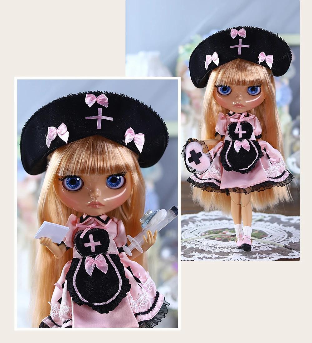 Bethanelle – Premium Custom Neo Blythe Doll with Blonde Hair, Tan Skin & Shiny Cute Face 3
