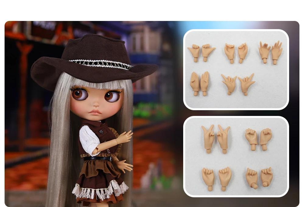 Julietta – Premium Custom Neo Blythe Doll with Silver Hair, Tan Skin & Matte Cute Face 2