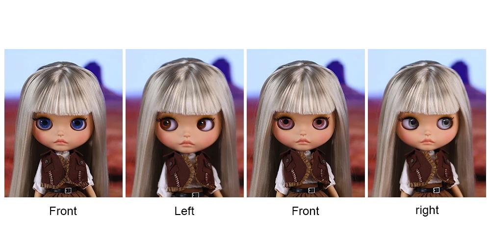 Julietta – Premium Custom Neo Blythe Doll with Silver Hair, Tan Skin & Matte Cute Face 1
