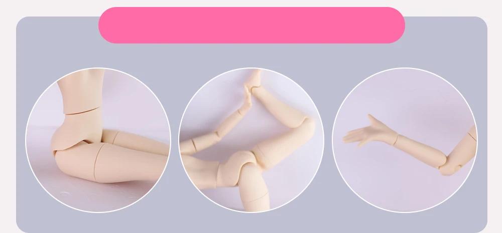 Honey – Premium Custom Neo Blythe Doll with Brown Hair, White Skin & Matte Cute Face 3