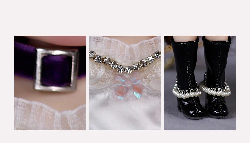 Esther - Premium Custom Neo Blythe Doll with Ginger Hair, White Skin & Matte Cute Face 8