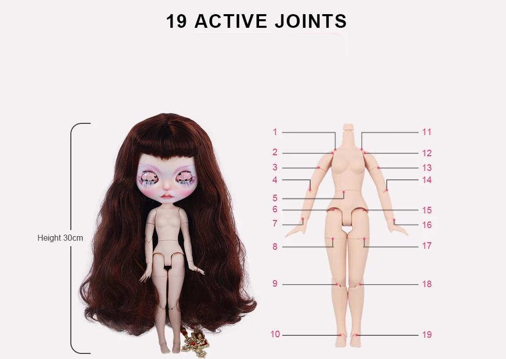 Esther - Premium Custom Neo Blythe Doll with Ginger Hair, White Skin & Matte Cute Face 2