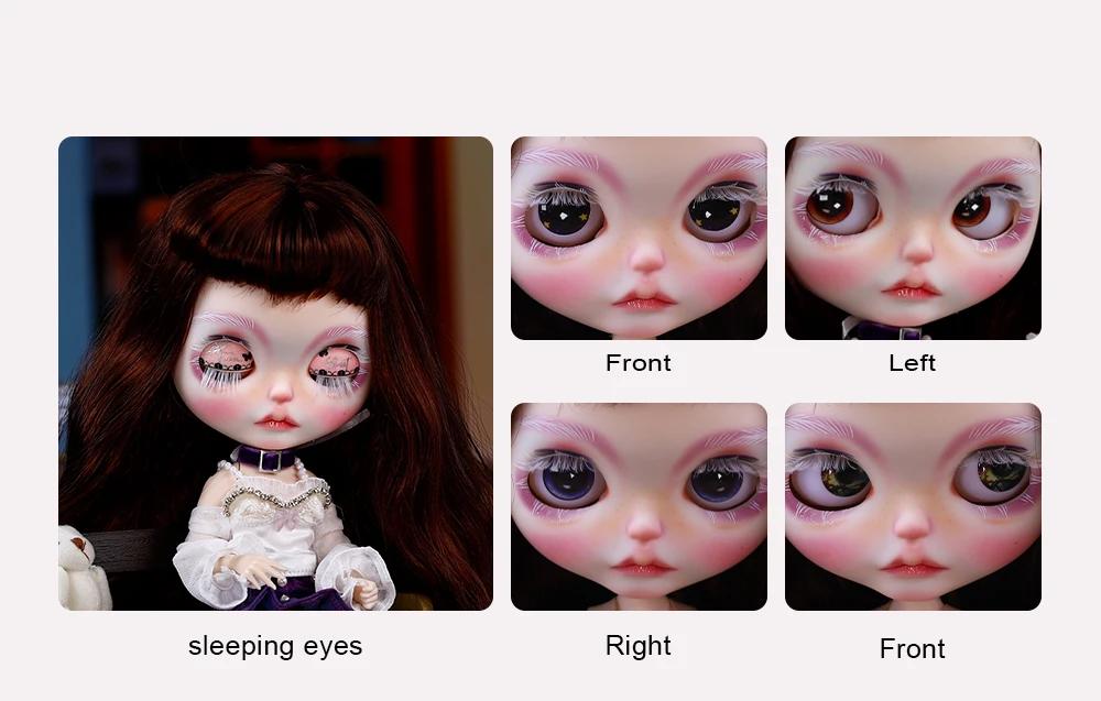 Esther - Premium Custom Neo Blythe Doll with Ginger Hair, White Skin & Matte Cute Face 1