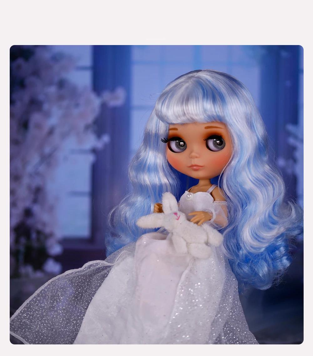 Serena – Premium Custom Neo Blythe Doll with Multi-Color Hair, Tan Skin & Matte Cute Face 1