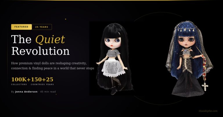 custom blythe doll revolution vinyl versus plastic