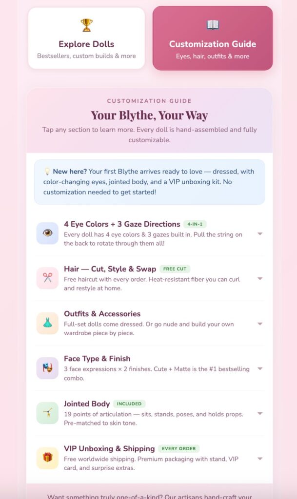 Find Your Blythe Doll Lookalike: How Find Your Doll Twin™ Works 5