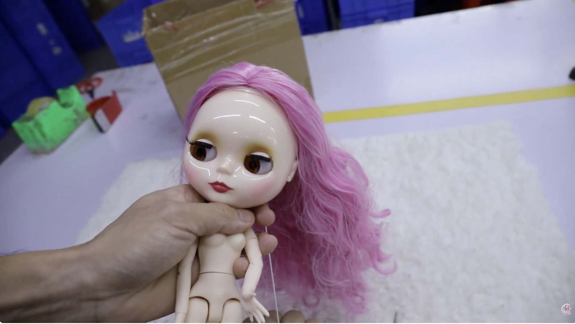 VIP CLUB ๐ 14 The finished one-of-a-kind custom Blythe doll