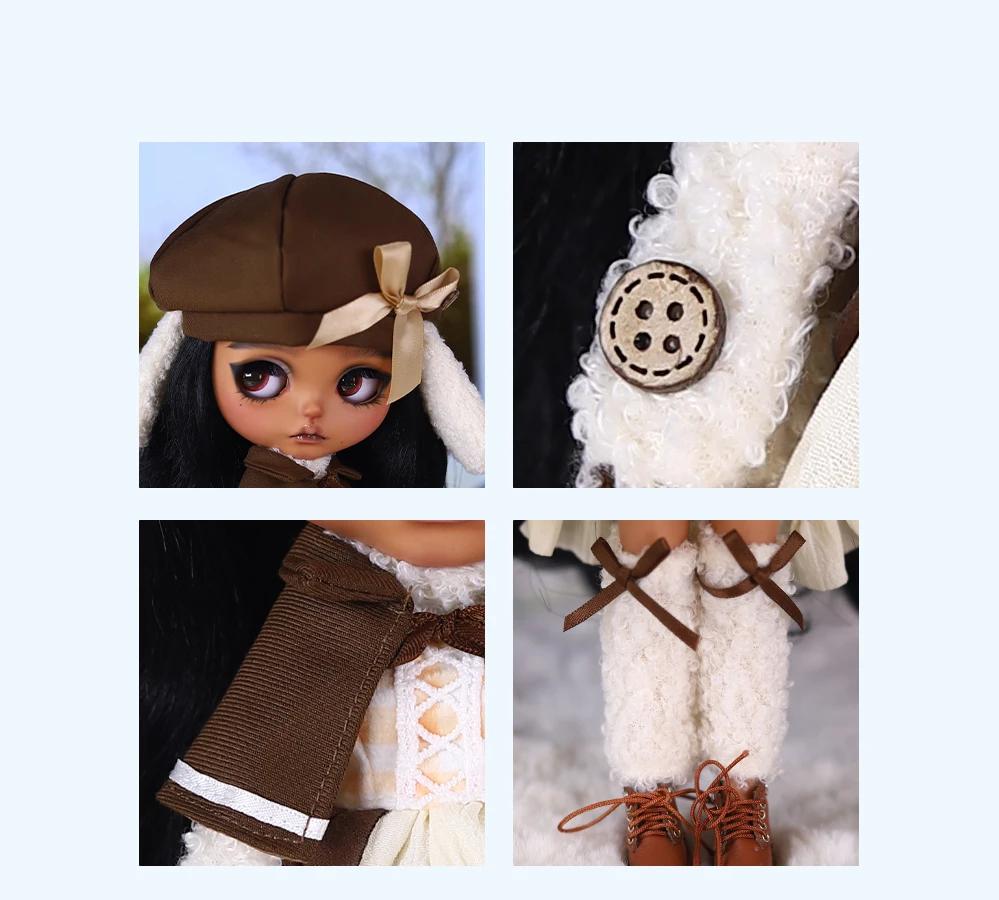 Destiny – Premium Custom Neo Blythe Doll with Black Hair, Dark Skin & Matte Cute Face 7 Destiny – Premium Custom Neo Blythe Doll with Black Hair, Dark Skin & Matte Cute Face 7