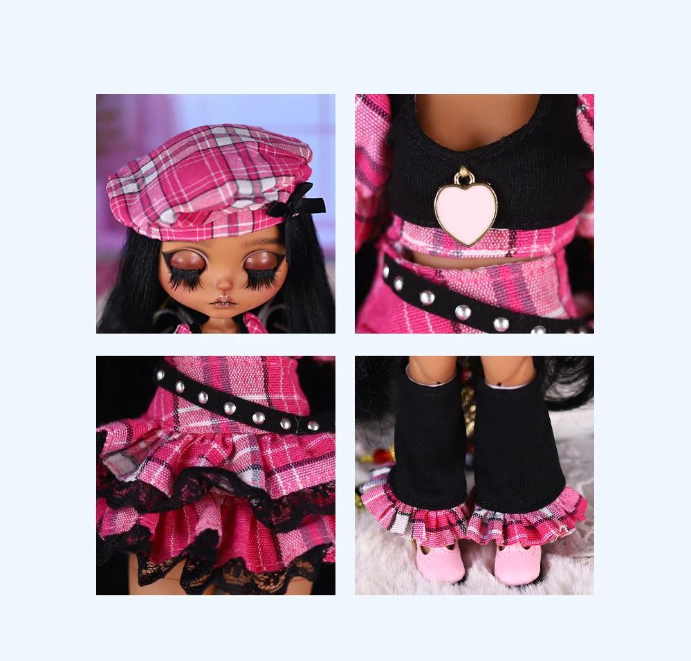 Destiny – Premium Custom Neo Blythe Doll with Black Hair, Dark Skin & Matte Cute Face 10 Destiny – Premium Custom Neo Blythe Doll with Black Hair, Dark Skin & Matte Cute Face 10