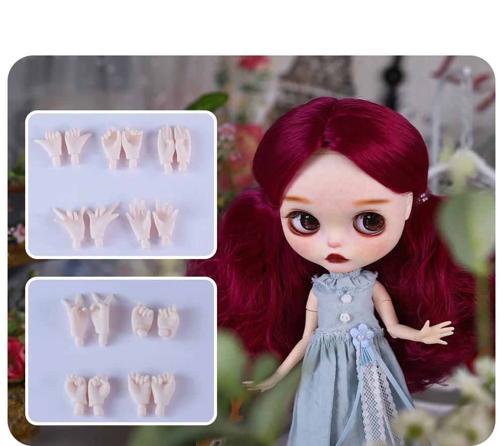 Lucia – Premium Custom Neo Blythe Doll with Purple Hair, White Skin & Matte Cute Face 2 Lucia – Premium Custom Neo Blythe Doll with Purple Hair, White Skin & Matte Cute Face 2