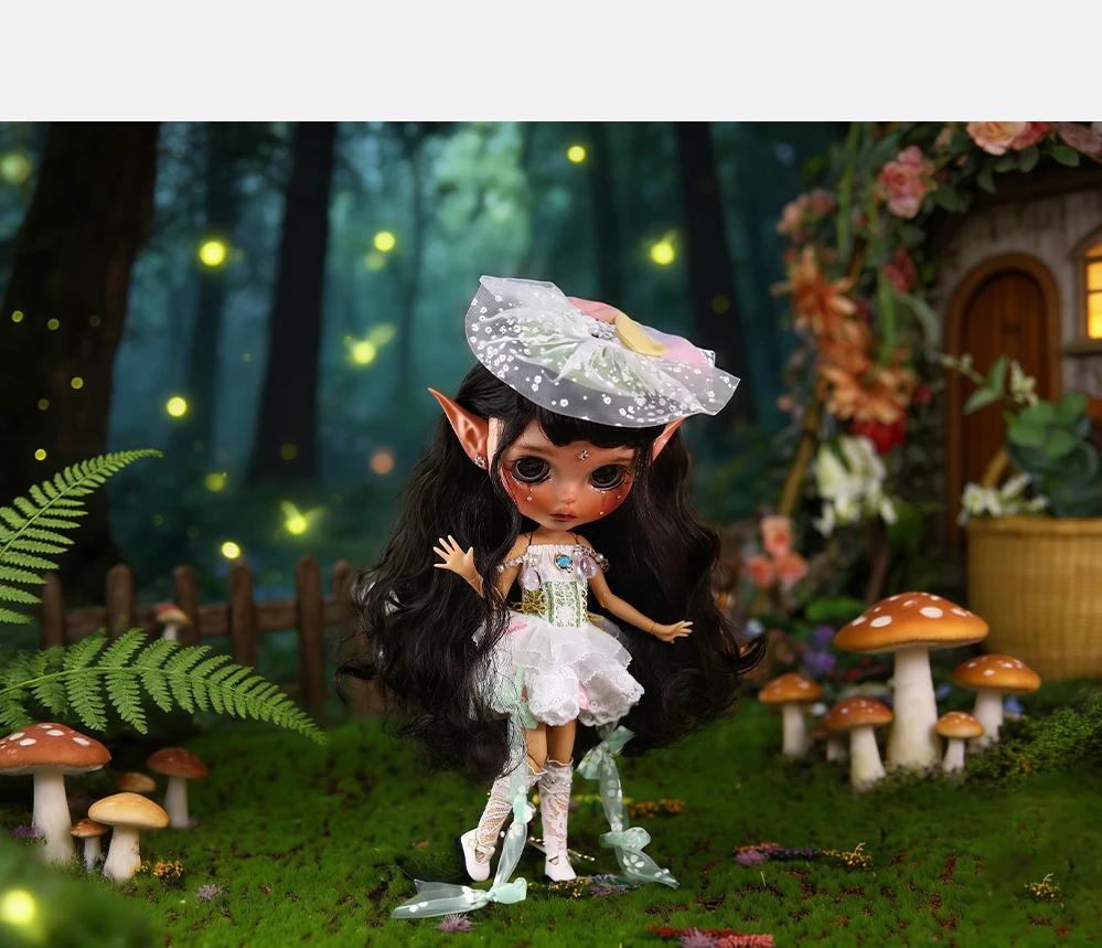 Kennedy – Premium Custom Neo Blythe Doll with Brown Hair, Tan Skin & Matte Cute Face 7 Kennedy – Premium Custom Neo Blythe Doll with Brown Hair, Tan Skin & Matte Cute Face 7