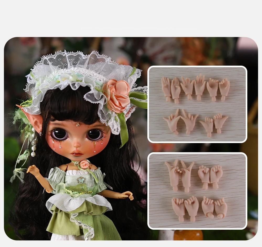 Kennedy – Premium Custom Neo Blythe Doll with Brown Hair, Tan Skin & Matte Cute Face 2 Kennedy – Premium Custom Neo Blythe Doll with Brown Hair, Tan Skin & Matte Cute Face 2