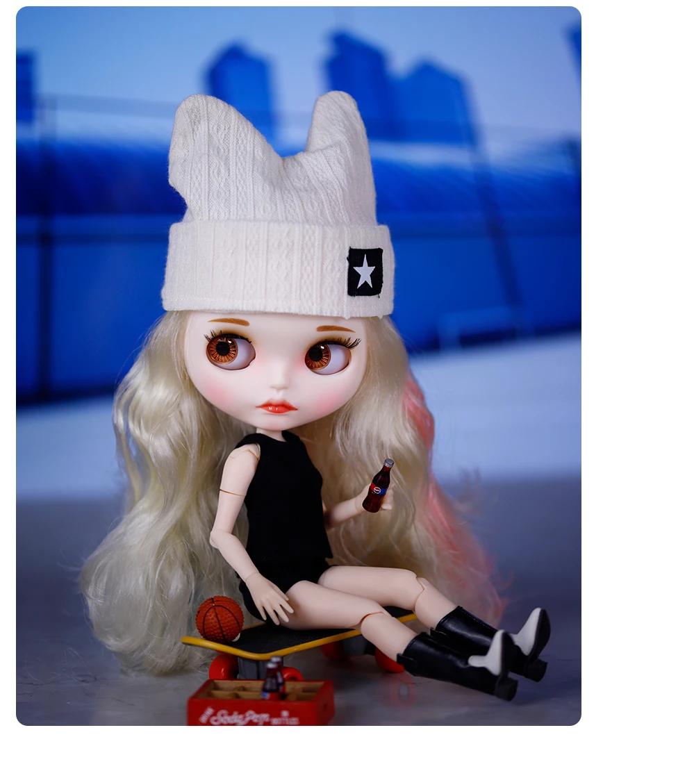 Natalie – Premium Custom Neo Blythe Doll with Multi-Color Hair, White Skin & Matte Cute Face 6 Natalie – Premium Custom Neo Blythe Doll with Multi-Color Hair, White Skin & Matte Cute Face 6