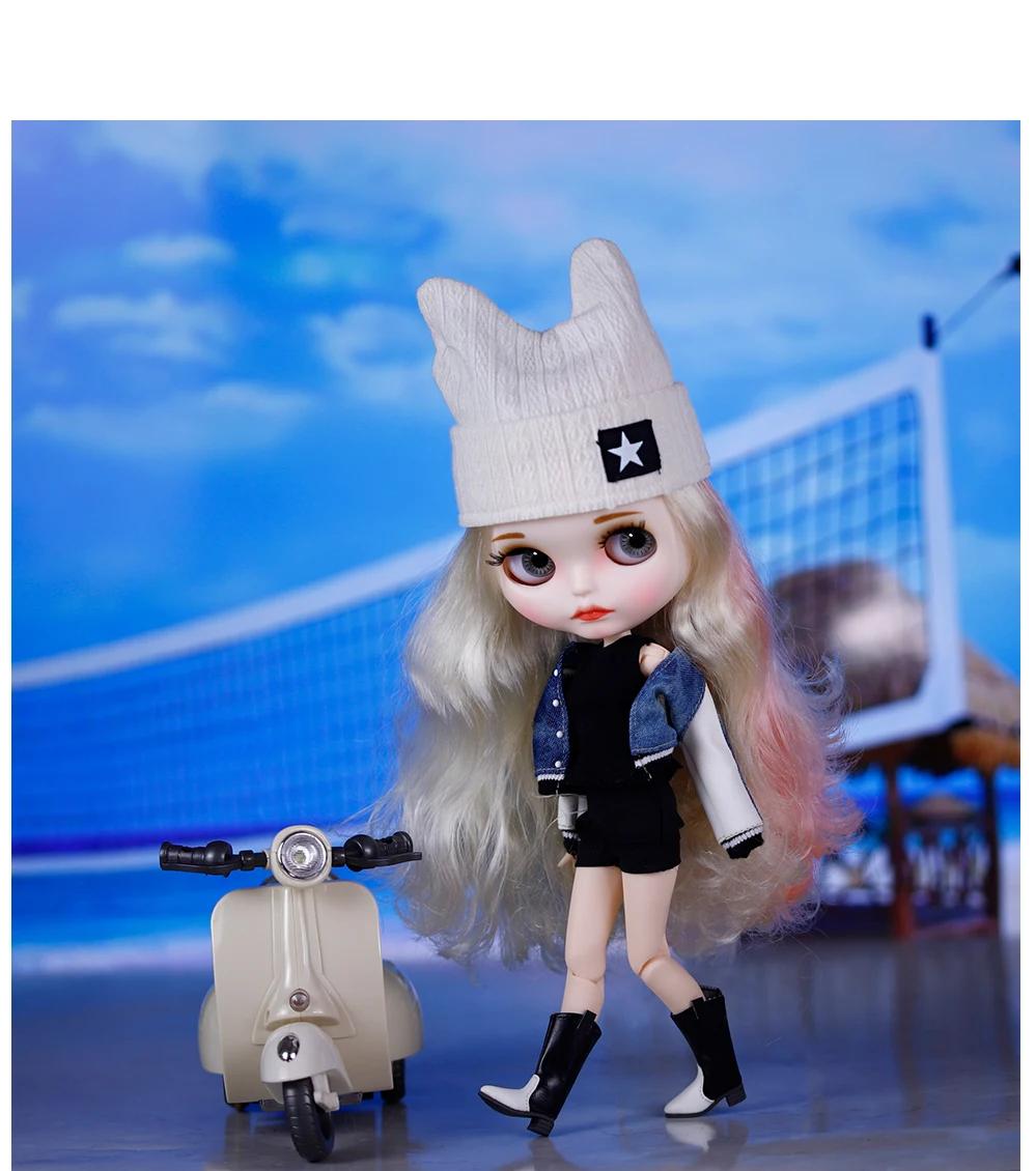 Natalie – Premium Custom Neo Blythe Doll with Multi-Color Hair, White Skin & Matte Cute Face 4 Natalie – Premium Custom Neo Blythe Doll with Multi-Color Hair, White Skin & Matte Cute Face 4