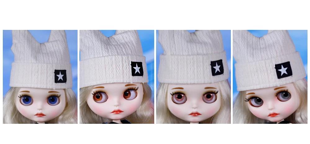 Neo Blythe Doll with Multi-Color Hair, White Skin, Matte Cute Face & Custom Jointed Body 1 Neo Blythe Doll with Multi-Color Hair, White Skin, Matte Cute Face & Custom Jointed Body 1