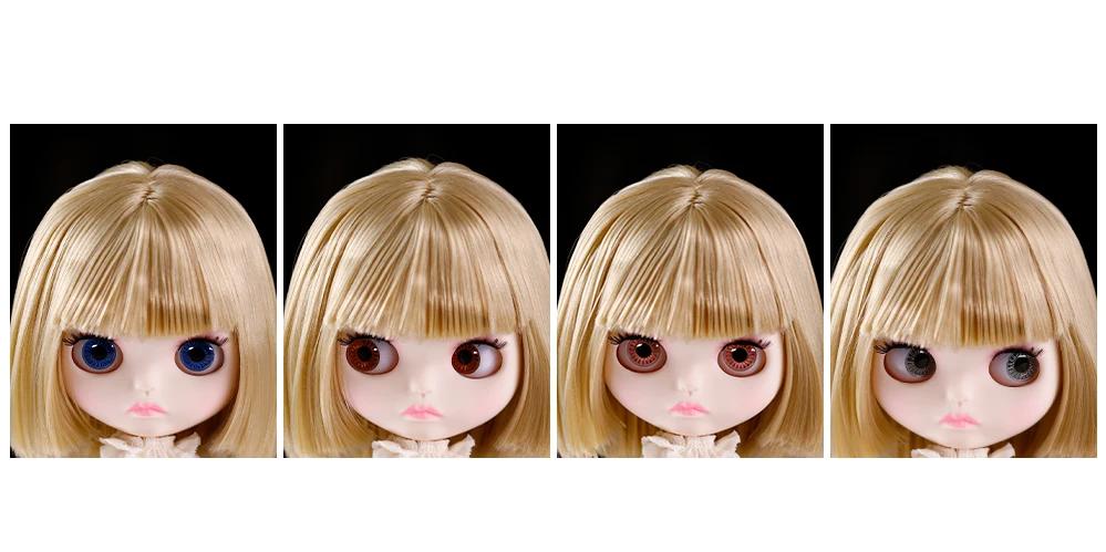 Neo Blythe Doll with Blonde Hair, White Skin, Matte Cute Face & Custom Jointed Body 1 Neo Blythe Doll with Blonde Hair, White Skin, Matte Cute Face & Custom Jointed Body 1