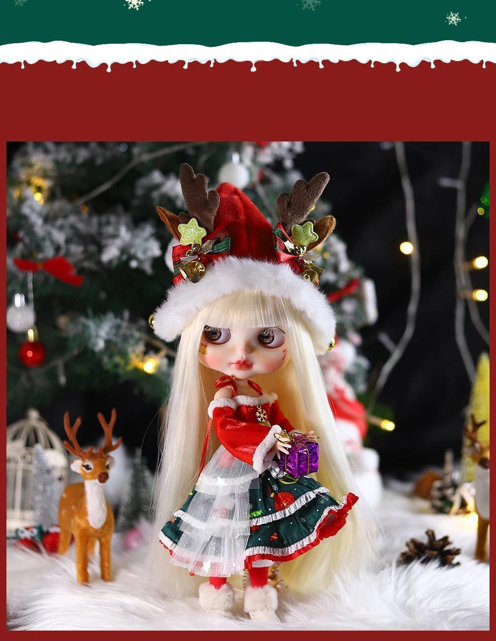 Neo Blythe Doll Festive Christmas & Holiday Outfit Collection 5 Neo Blythe Doll Festive Christmas & Holiday Outfit Collection 5