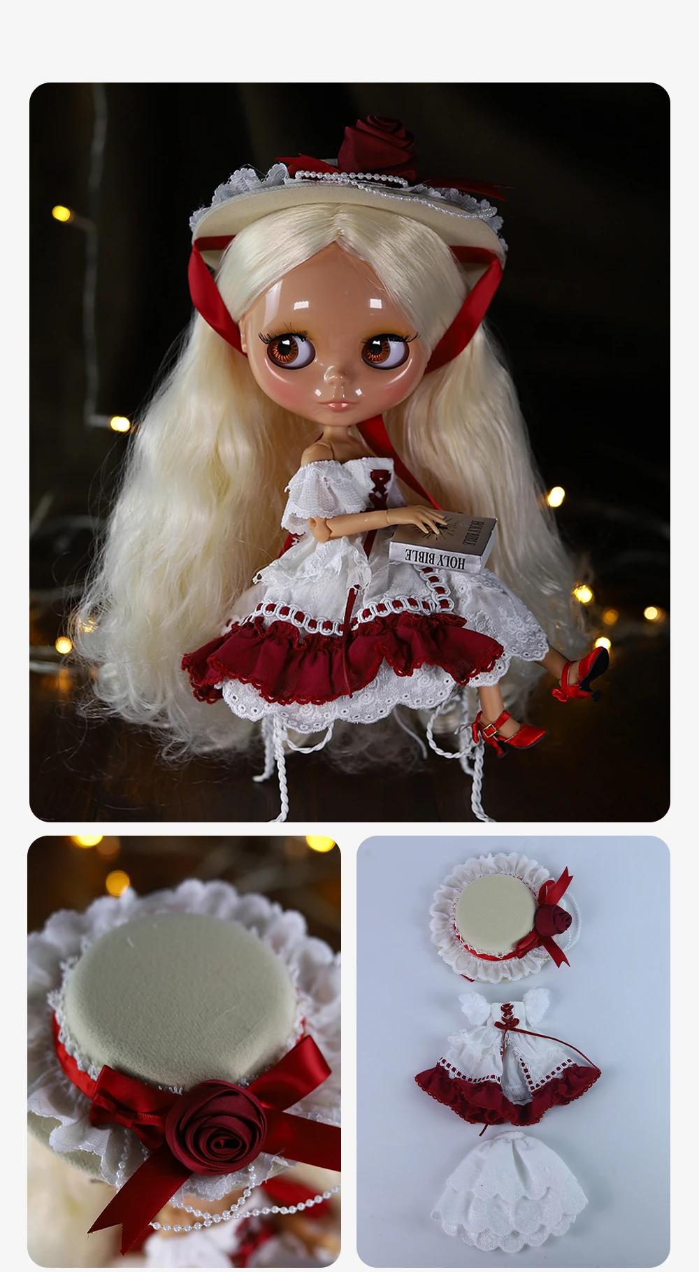Neo Blythe Doll Elegant Victorian Lolita Lace Outfit 1 Neo Blythe Doll Elegant Victorian Lolita Lace Outfit 1