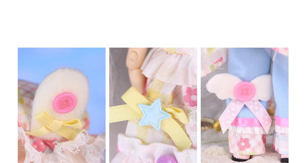Neo Blythe Doll Pastel Kawaii Plaid Dress Set 3 Neo Blythe Doll Pastel Kawaii Plaid Dress Set 3