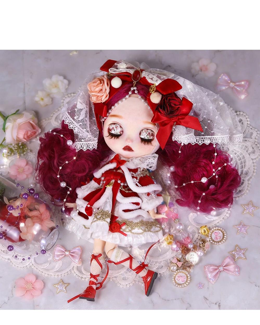 Neo Blythe Doll Festive Christmas Costume 1 Neo Blythe Doll Festive Christmas Costume 1