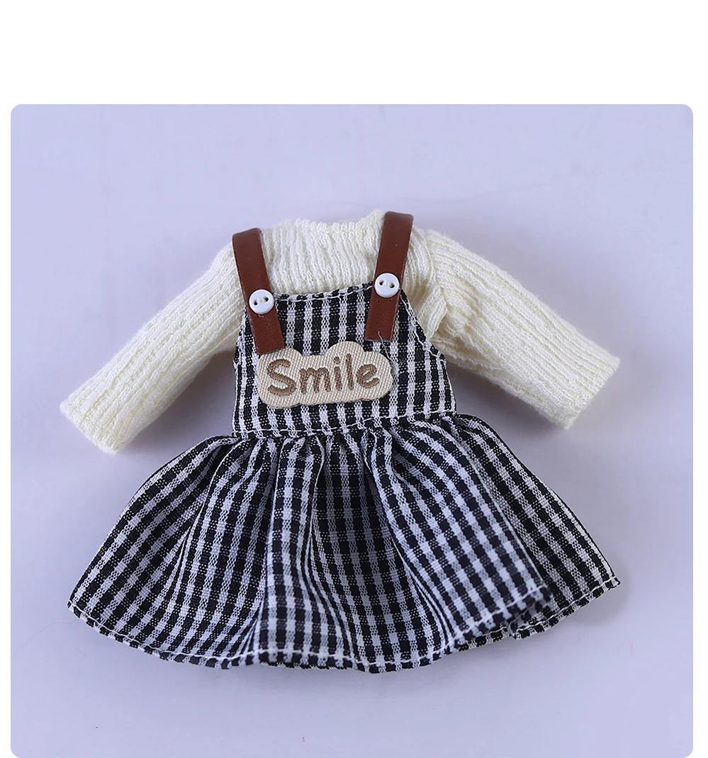 Middie Blythe Doll Gingham Smile Overall Dress 5 Middie Blythe Doll Gingham Smile Overall Dress 5