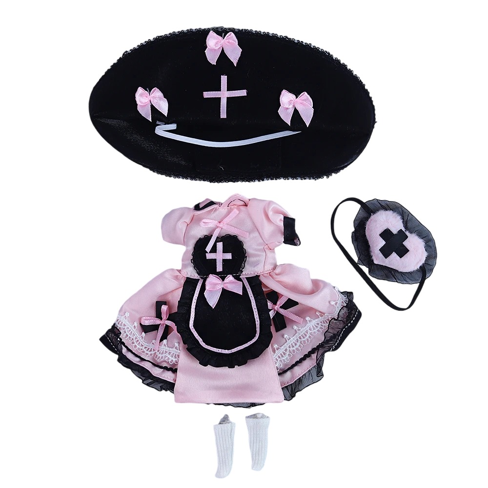 Neo Blythe Doll Gothic Lolita Nurse Outfit