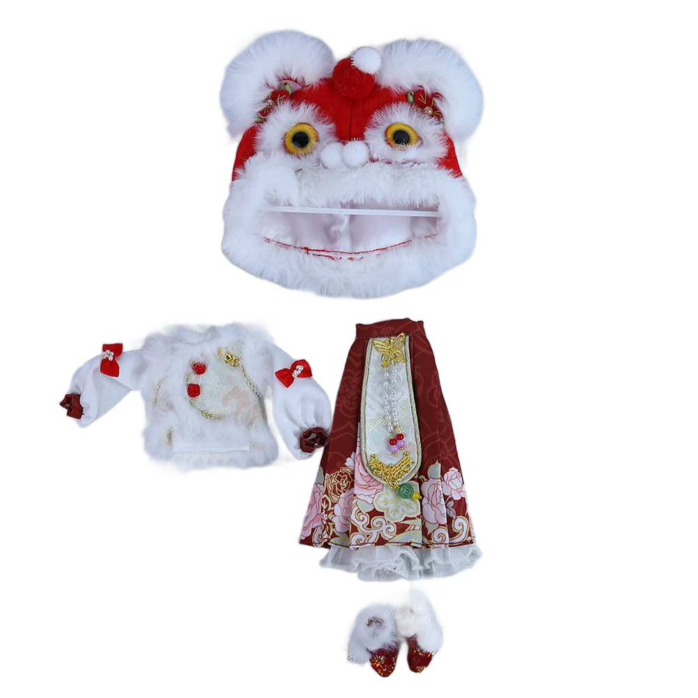 Neo Blythe Doll Traditional Lion Dance Costume