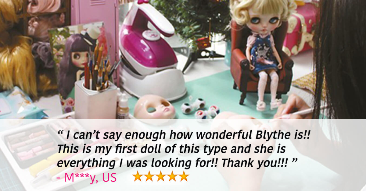 This Is Blythe verified customer reviews wall