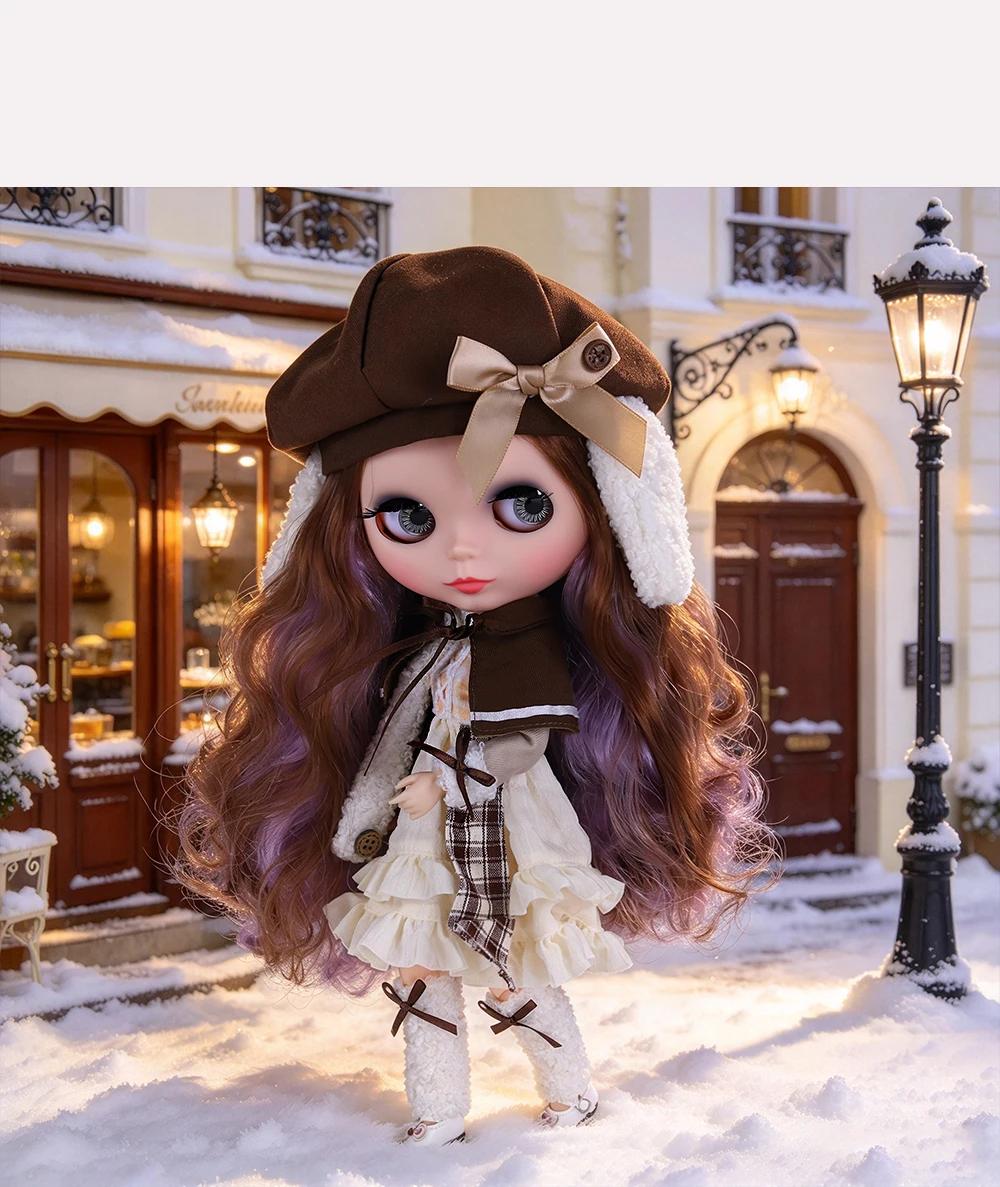 Beatrice – Premium Custom Neo Blythe Doll with Multi-Color Hair, Natural Skin & Matte Cute Face 1 Beatrice – Premium Custom Neo Blythe Doll with Multi-Color Hair, Natural Skin & Matte Cute Face 1