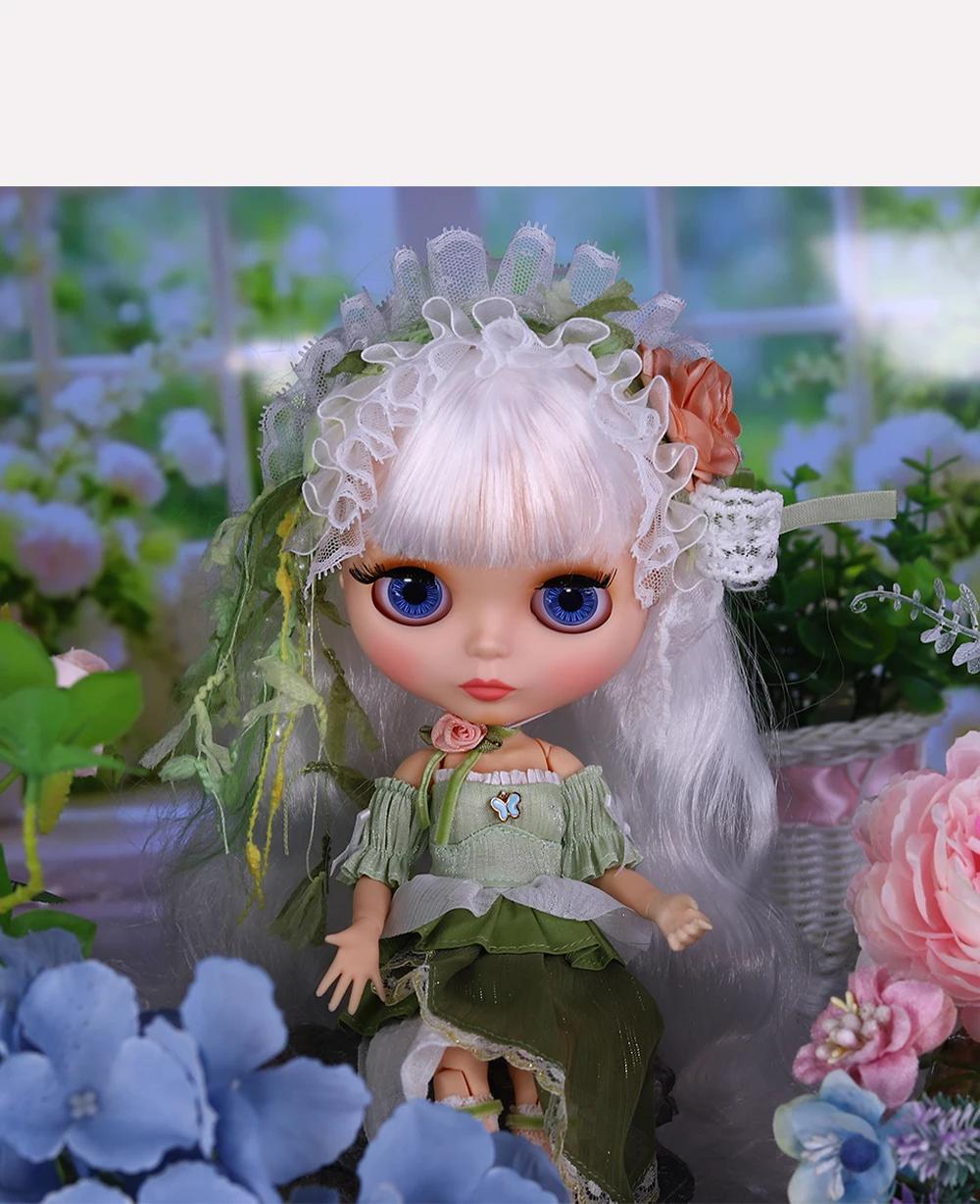 Maisie – Premium Custom Neo Blythe Doll with Silver Hair, Natural Skin & Matte Cute Face 1 Maisie – Premium Custom Neo Blythe Doll with Silver Hair, Natural Skin & Matte Cute Face 1
