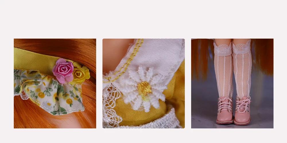 Ayla – Premium Custom Neo Blythe Doll with Ginger Hair, Natural Skin & Matte Cute Face 3 Ayla – Premium Custom Neo Blythe Doll with Ginger Hair, Natural Skin & Matte Cute Face 3