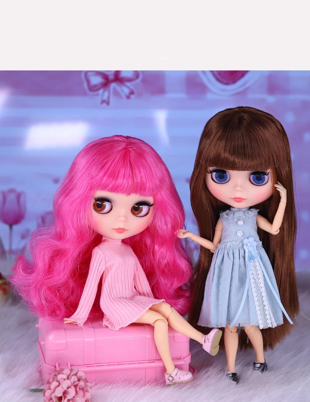 Bonnie – Premium Custom Neo Blythe Doll with Pink Hair, Natural Skin & Matte Cute Face 1 Bonnie – Premium Custom Neo Blythe Doll with Pink Hair, Natural Skin & Matte Cute Face 1